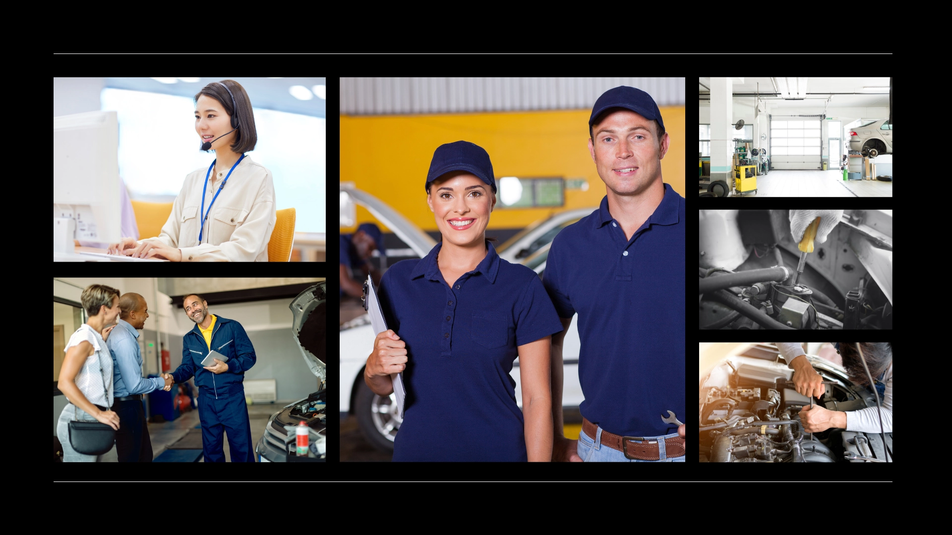 Vector Repair Website Mockup